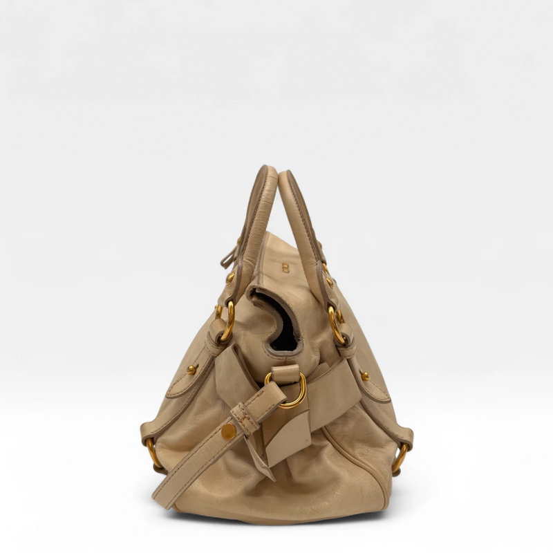 Sac à main Vitello Satchel, petit