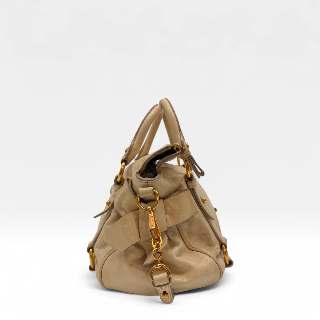 Handtasche Vitello Satchel klein