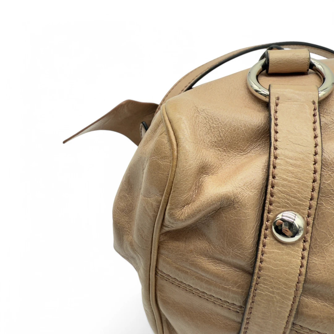 Miu Miu Handtasche Vitello Satchel klein in rosa