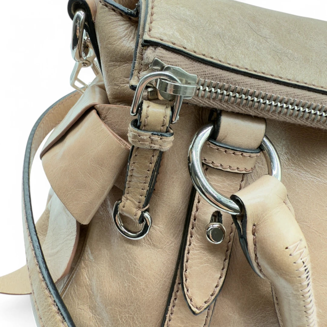 Miu Miu Handtasche Vitello Satchel klein in rosa