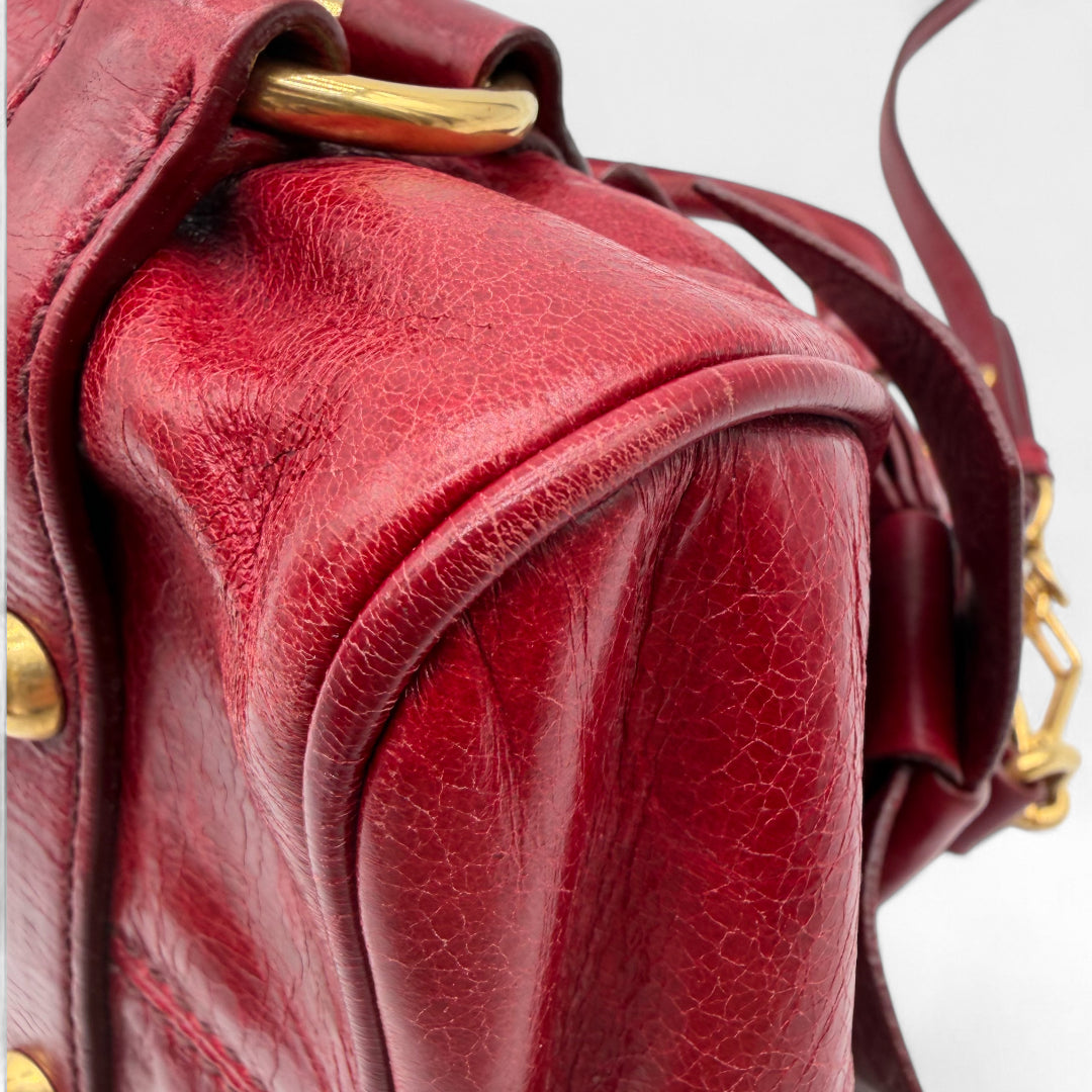 Handtasche Vitello Satchel small