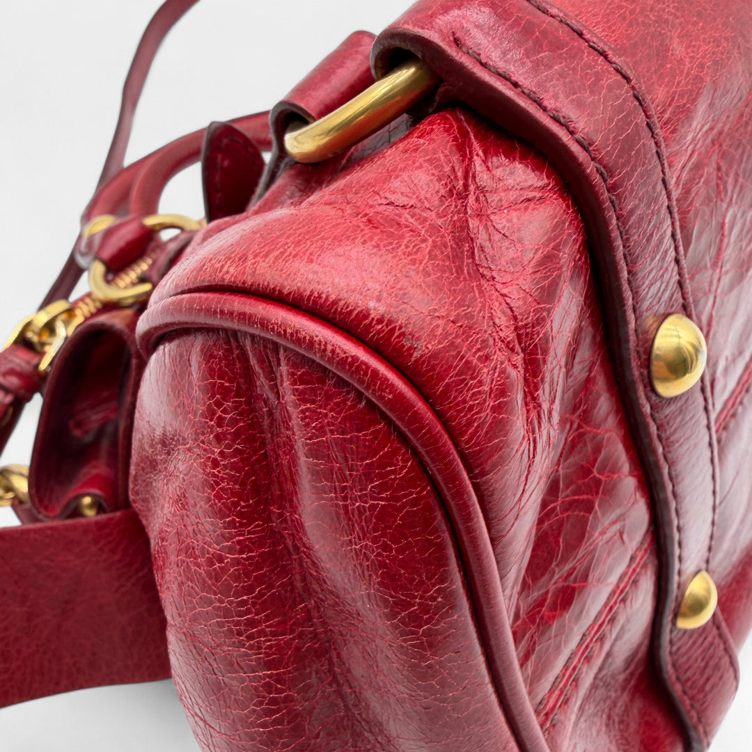 Handtasche Vitello Satchel small