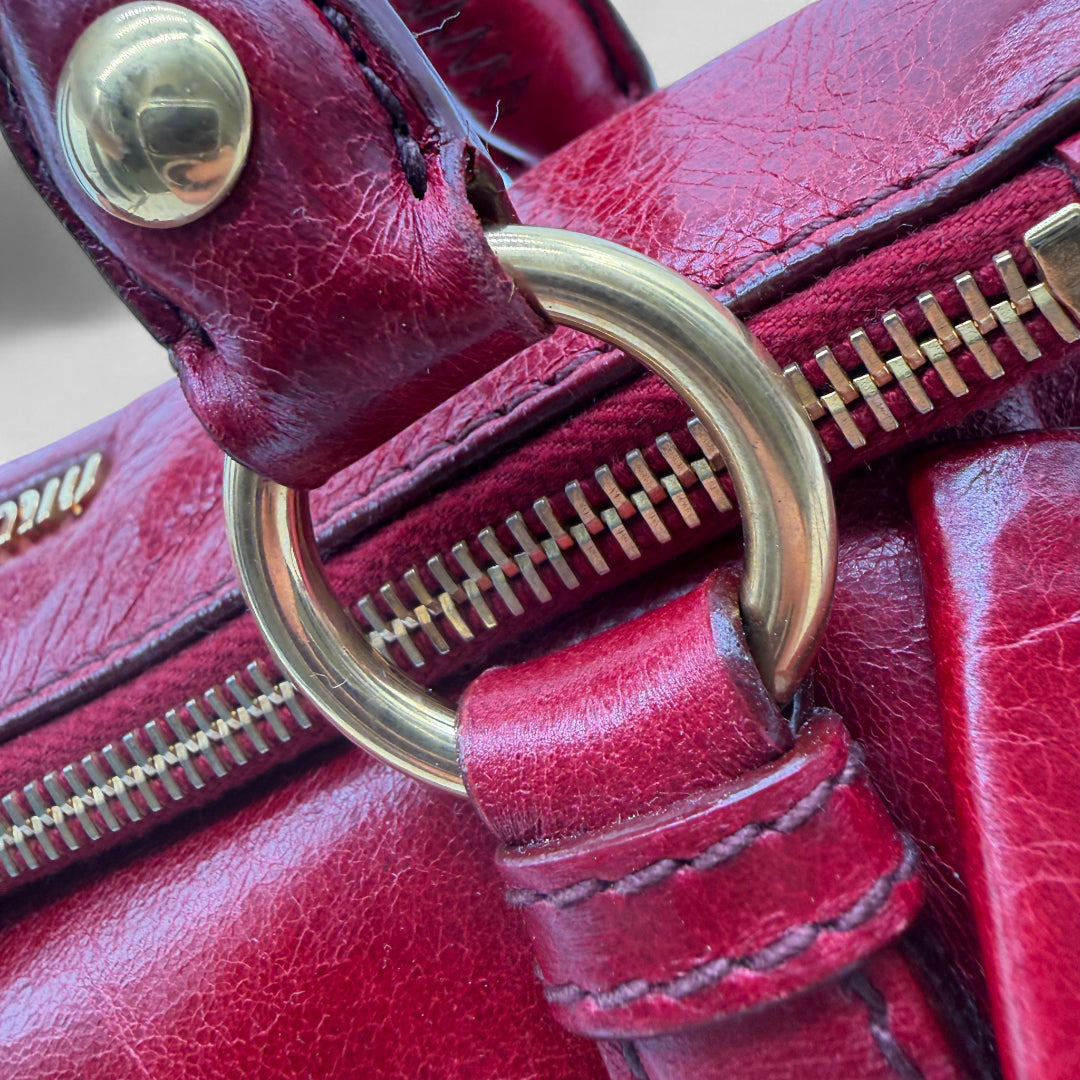 Handtasche Vitello Satchel small