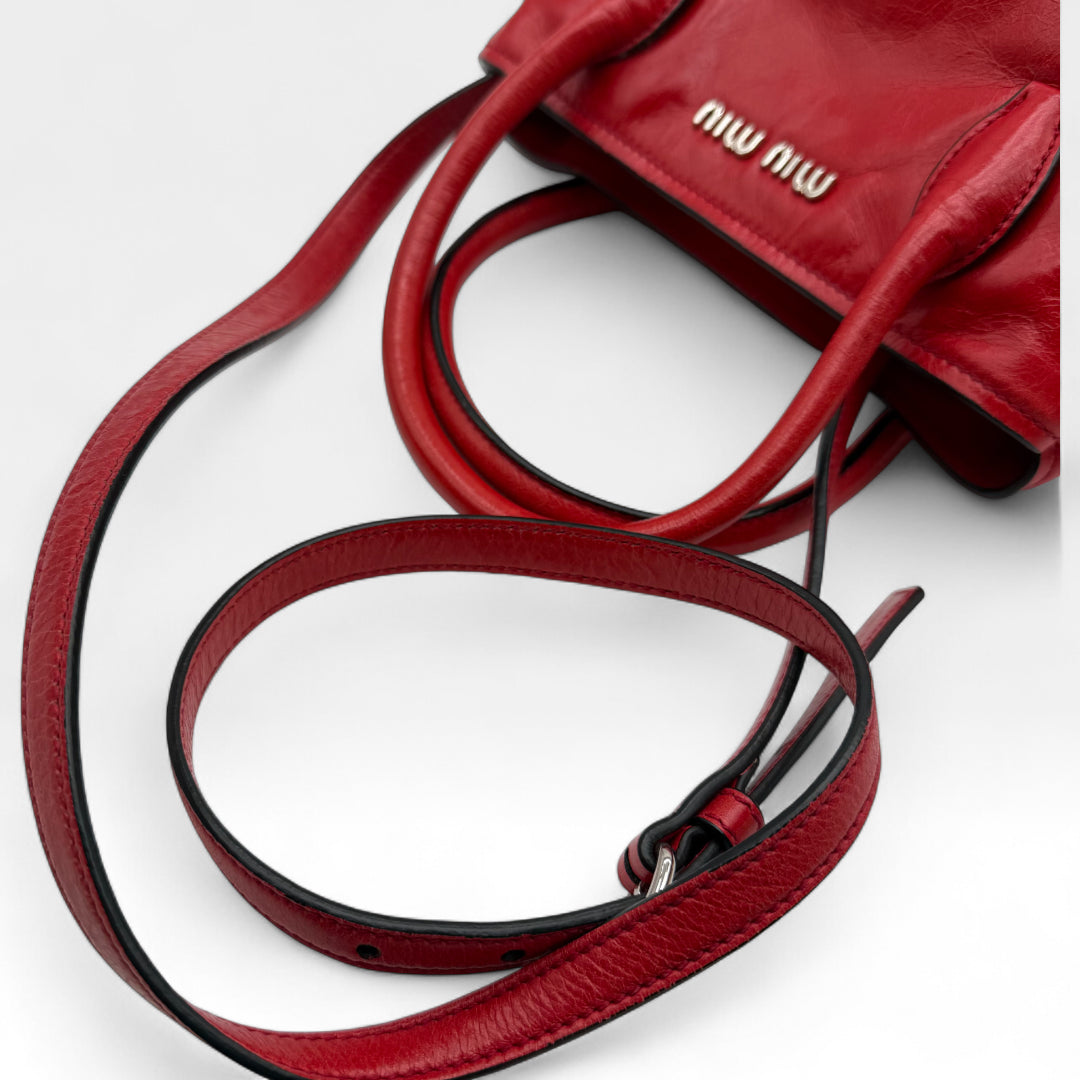 Handtasche Vitello Shine