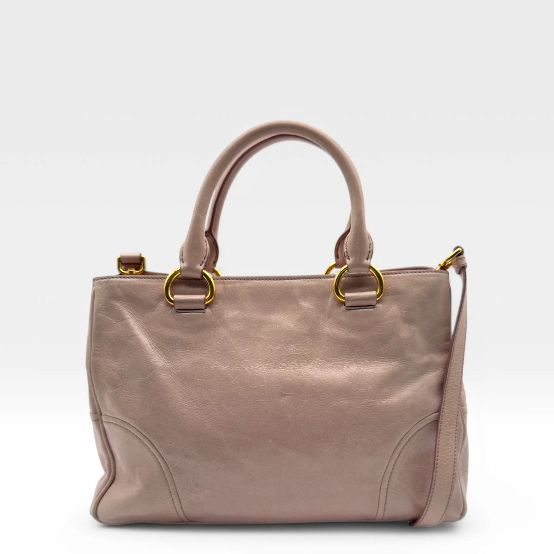 Miu Miu Handtasche Vitello Shine rosa