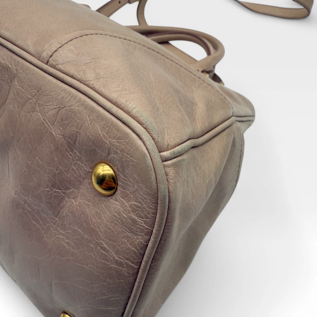 Miu Miu Handtasche Vitello Shine