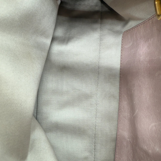 Miu Miu Handtasche Vitello Shine rosa