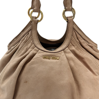 Miu Miu Schultertasche Croissant large