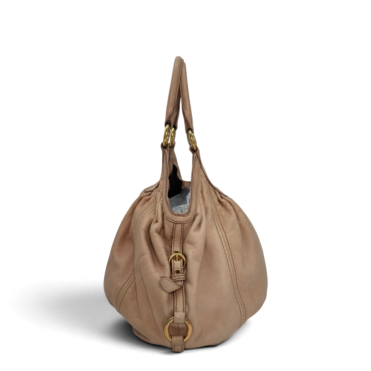 Miu Miu Schultertasche Croissant large