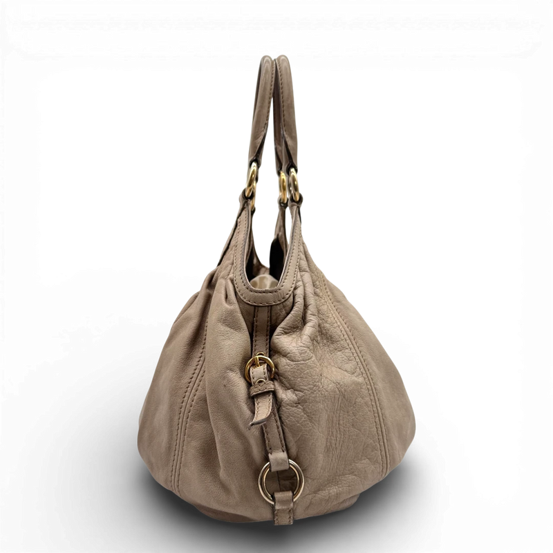 Miu Miu Croissant Large Shoulder Bag