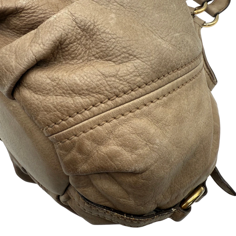 Miu Miu Croissant Large Shoulder Bag