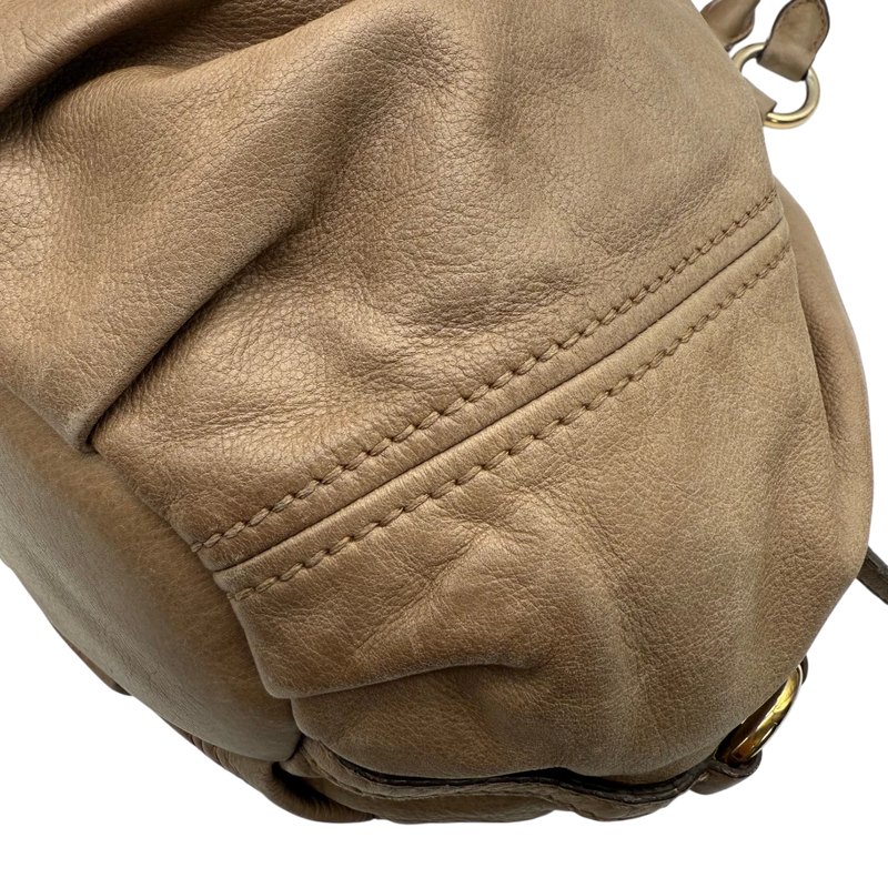 Miu Miu Croissant Large Shoulder Bag