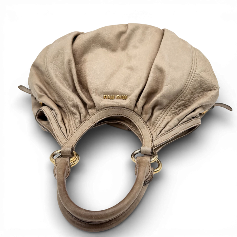 Miu Miu Croissant Large Shoulder Bag