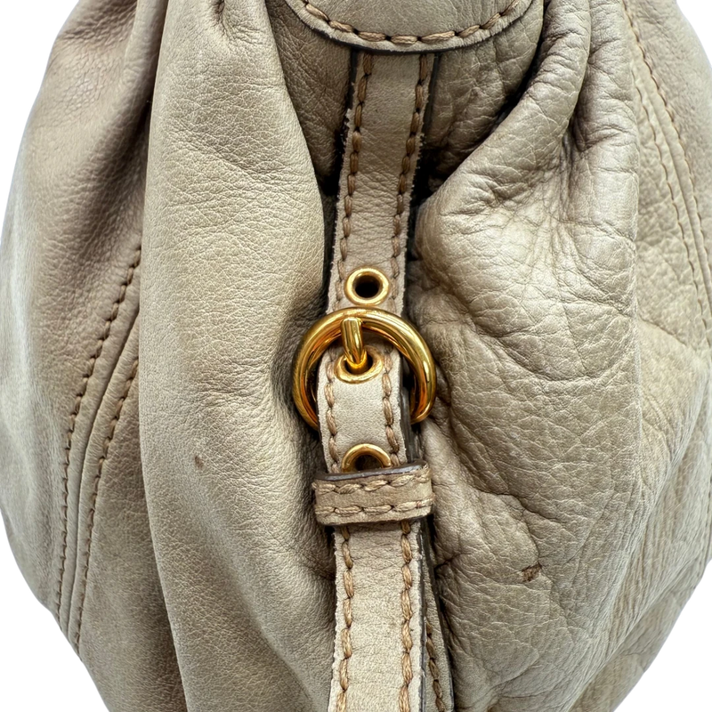 Miu Miu Croissant Large Shoulder Bag