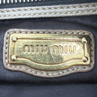 Miu Miu Schultertasche Croissant large