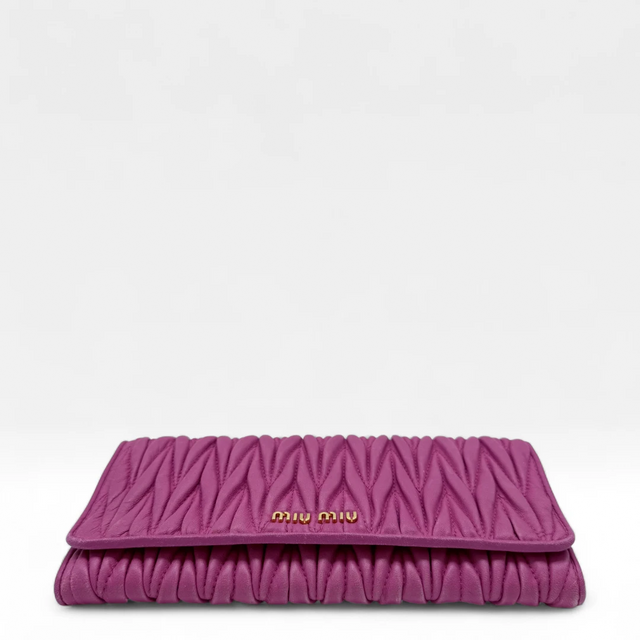 Crossbody Bag Matelassé Wallet