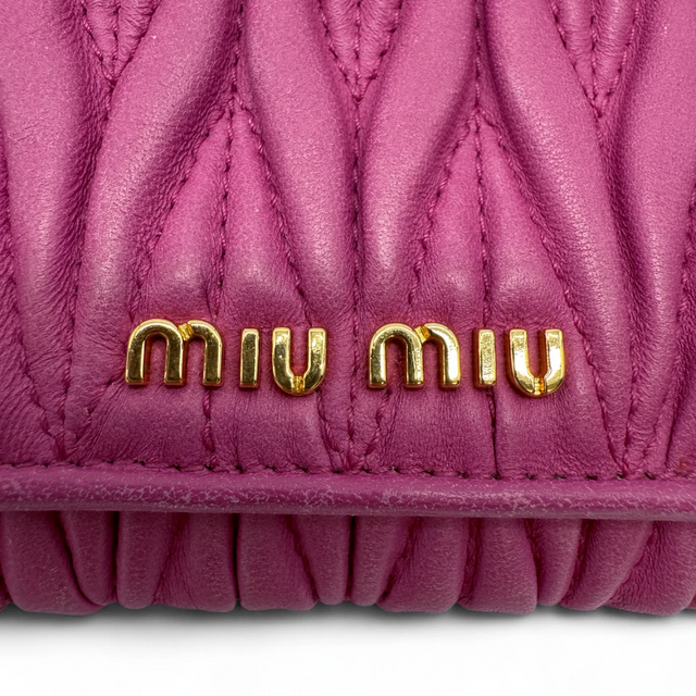 Crossbody Bag Matelassé Wallet