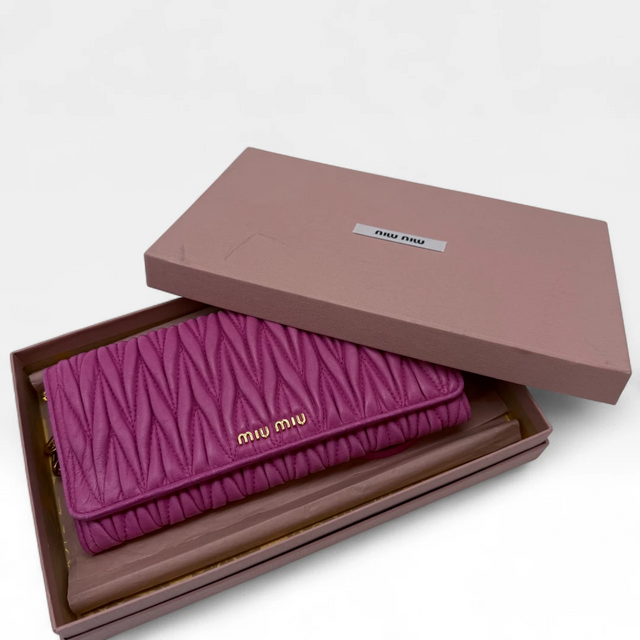 Crossbody Bag Matelassé Wallet