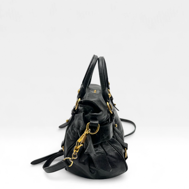 Miu Miu handbag Vitello Satchel small black