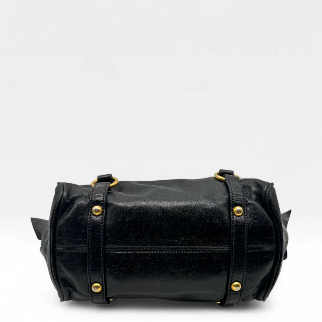 Miu Miu handbag Vitello Satchel small black