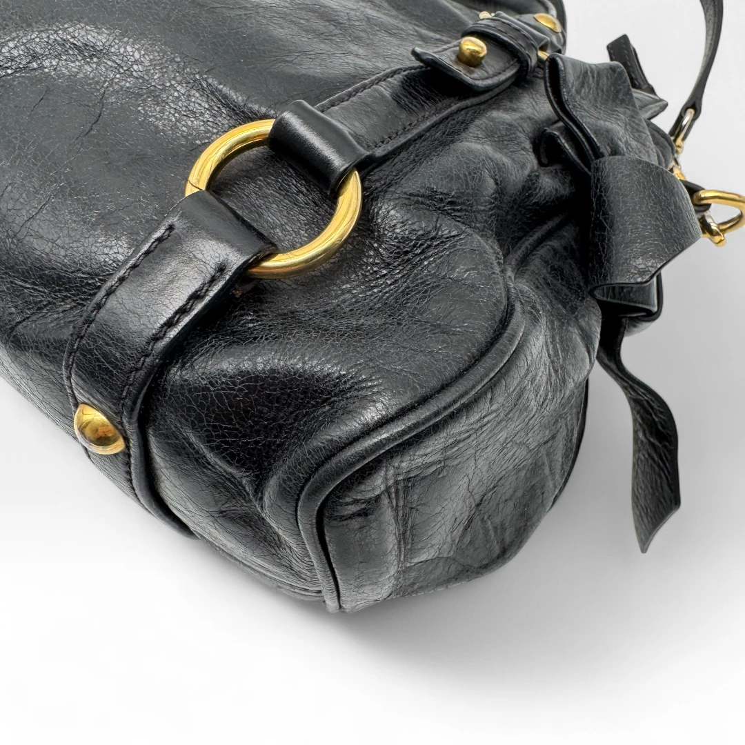 Miu Miu handbag Vitello Satchel small black