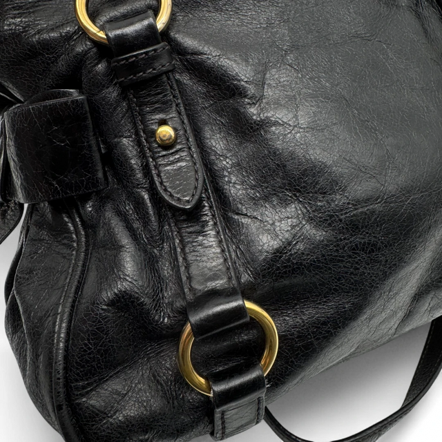 Miu Miu handbag Vitello Satchel small black