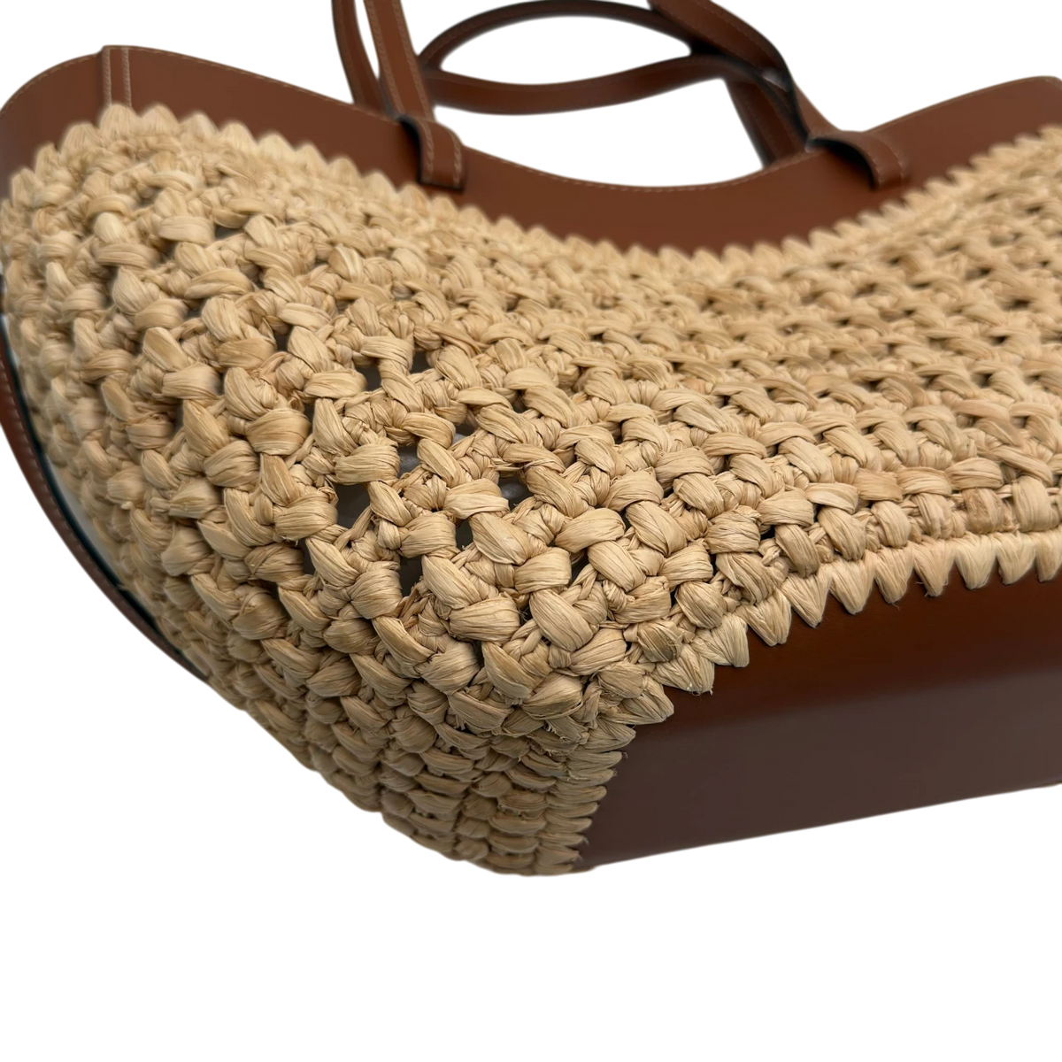 Polène Handtasche Cyme Mini Raphia