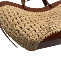 Polène Handtasche Cyme Mini Raphia