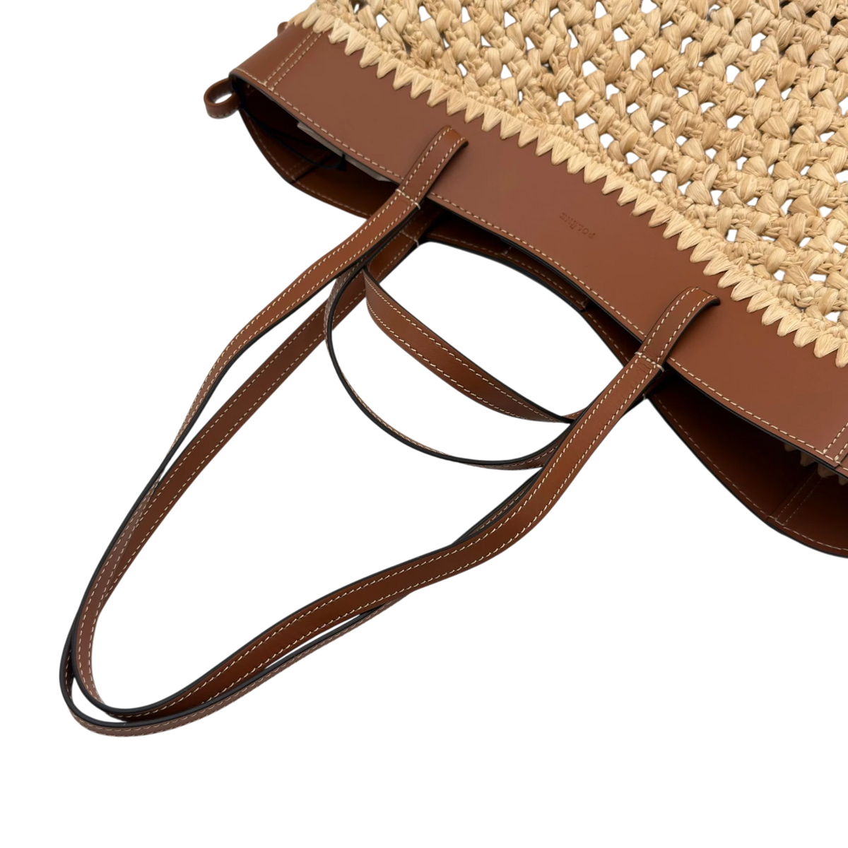Polène Handtasche Cyme Mini Raphia