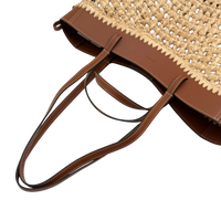 Polène Handtasche Cyme Mini Raphia