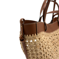 Polène Handtasche Cyme Mini Raphia