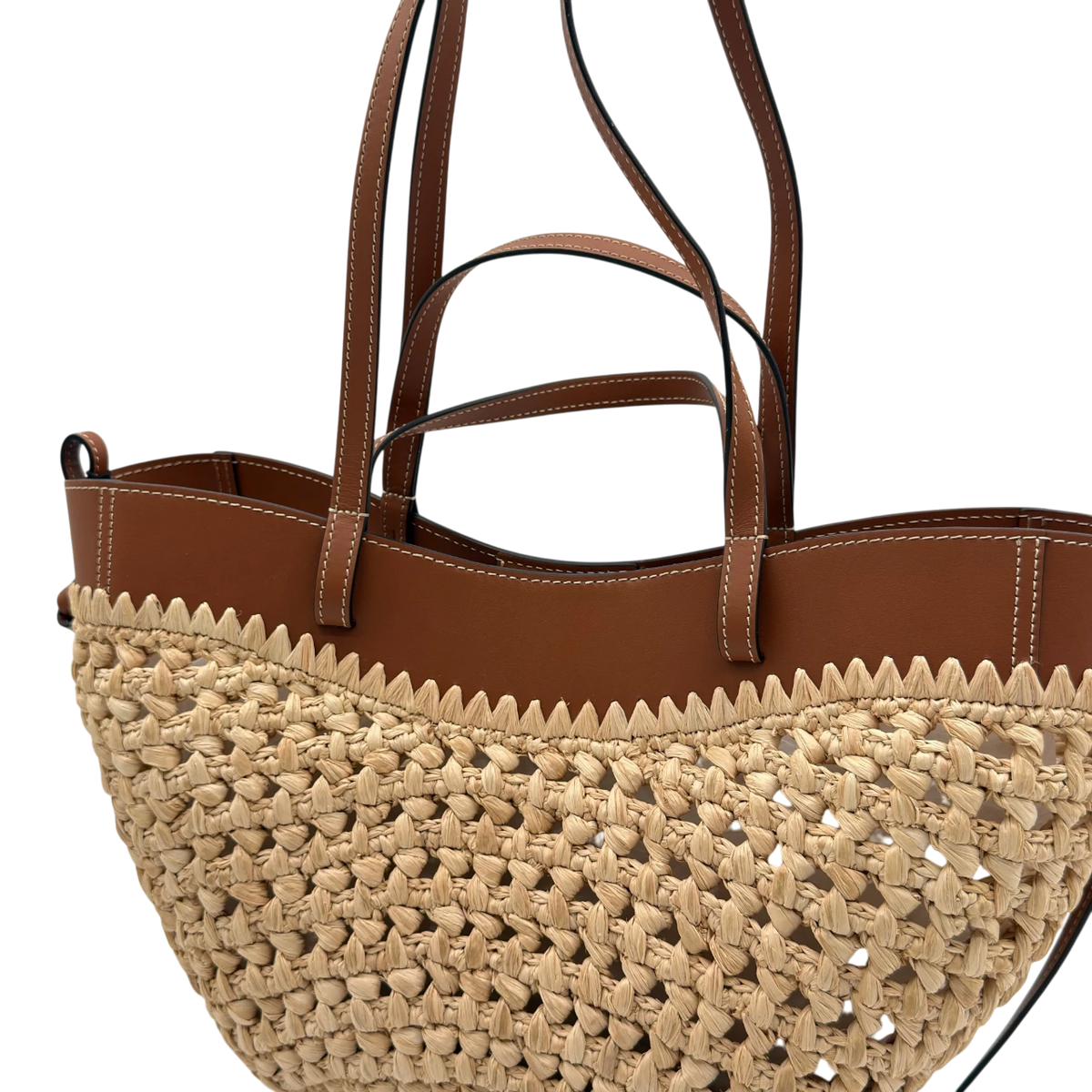 Polène Handtasche Cyme Mini Raphia