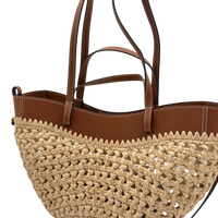 Polène Handtasche Cyme Mini Raphia