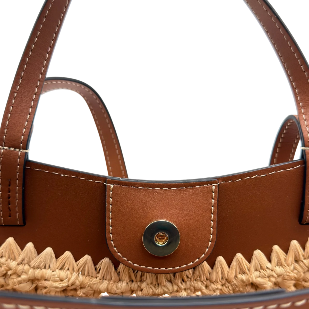 Polène Handtasche Cyme Mini Raphia