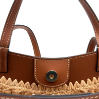 Polène Handtasche Cyme Mini Raphia