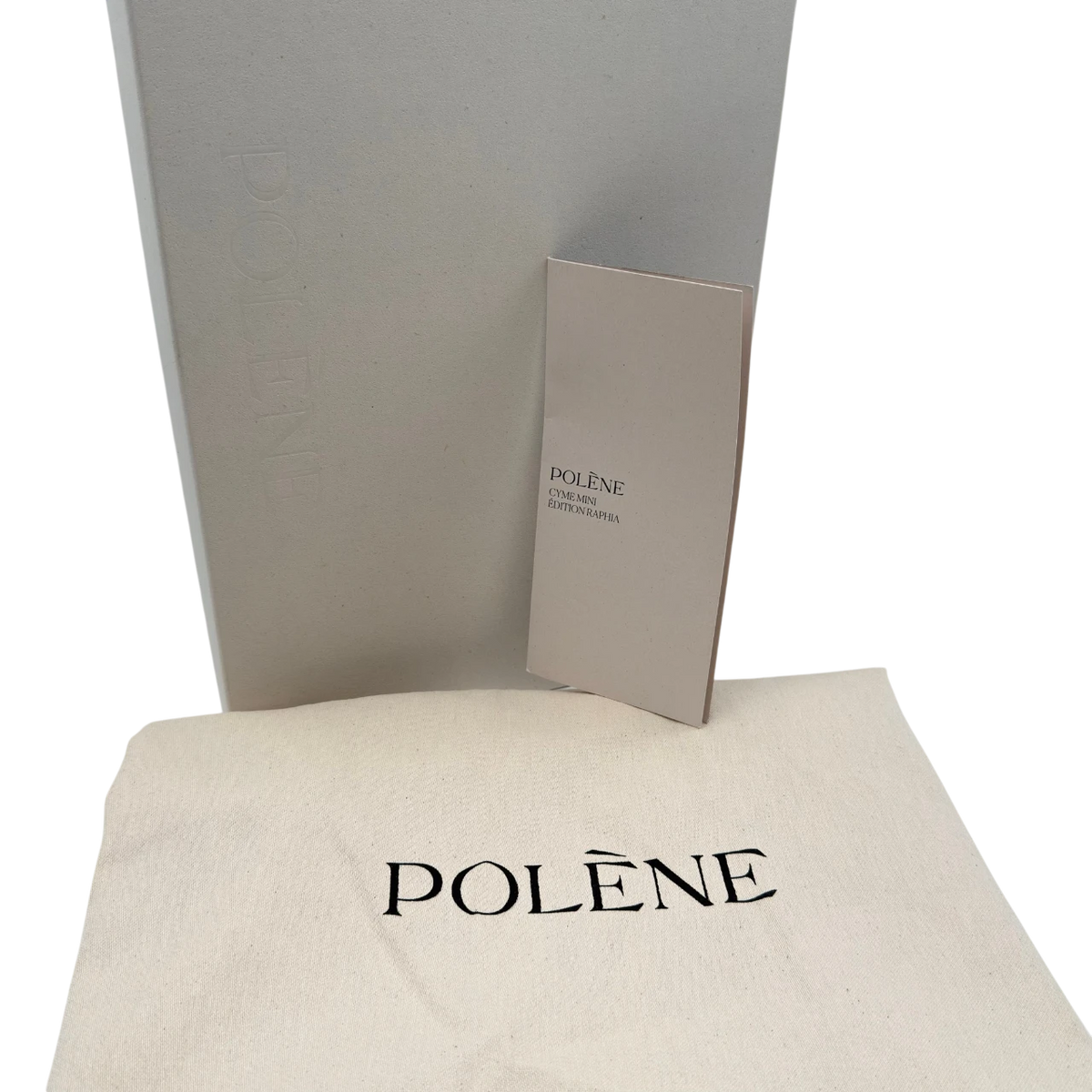 Polène Handtasche Cyme Mini Raphia