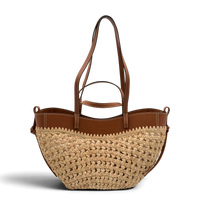 Polène Handtasche Cyme Mini Raphia