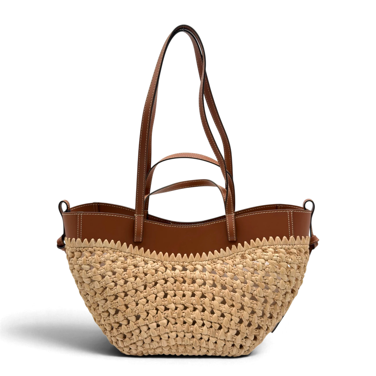 Polène Handtasche Cyme Mini Raphia