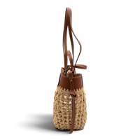 Polène Handtasche Cyme Mini Raphia