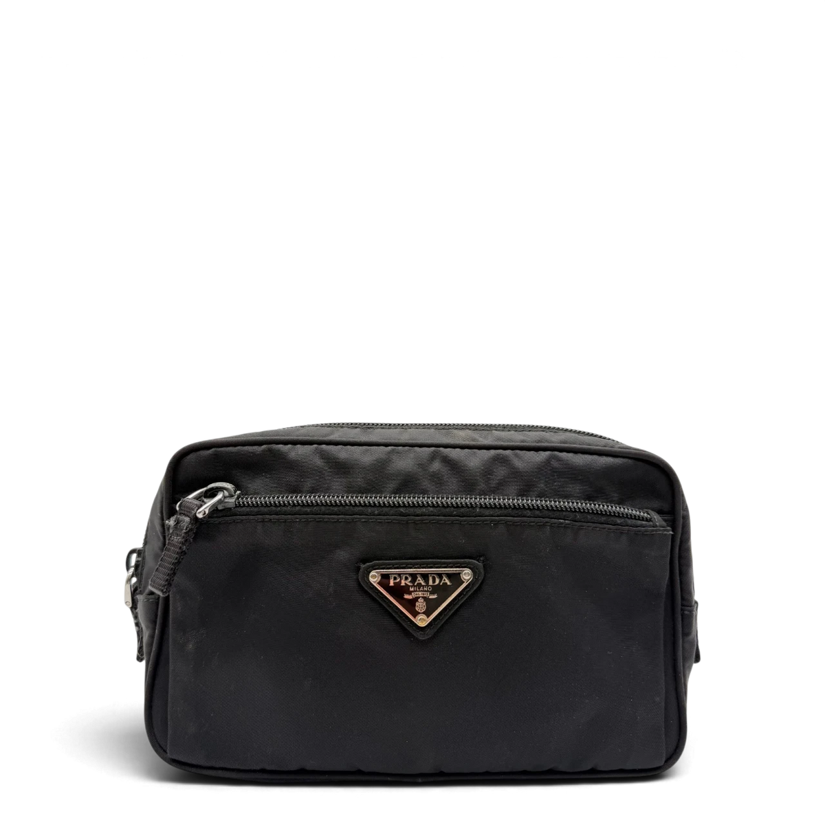 Prada Bauchtasche / Gürteltasche aus Nylon schwarz