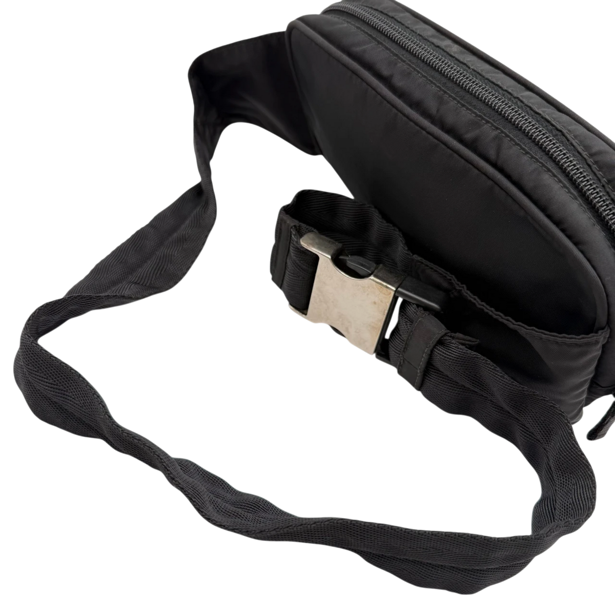 Prada Bauchtasche / Gürteltasche aus Nylon schwarz