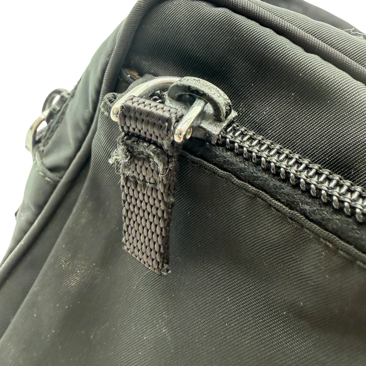 Prada Bauchtasche / Gürteltasche aus Nylon schwarz