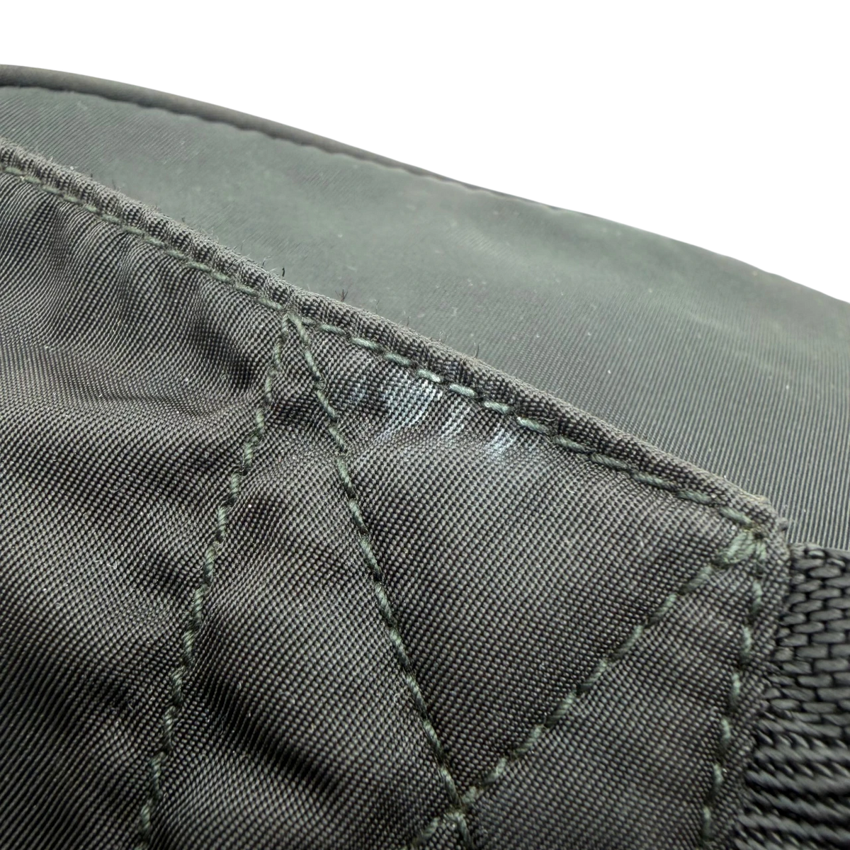 Prada Bauchtasche / Gürteltasche aus Nylon schwarz