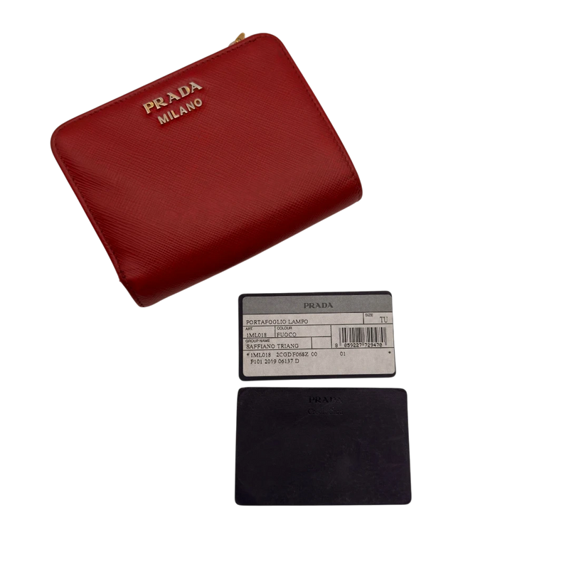 Prada Geldbeutel Zip