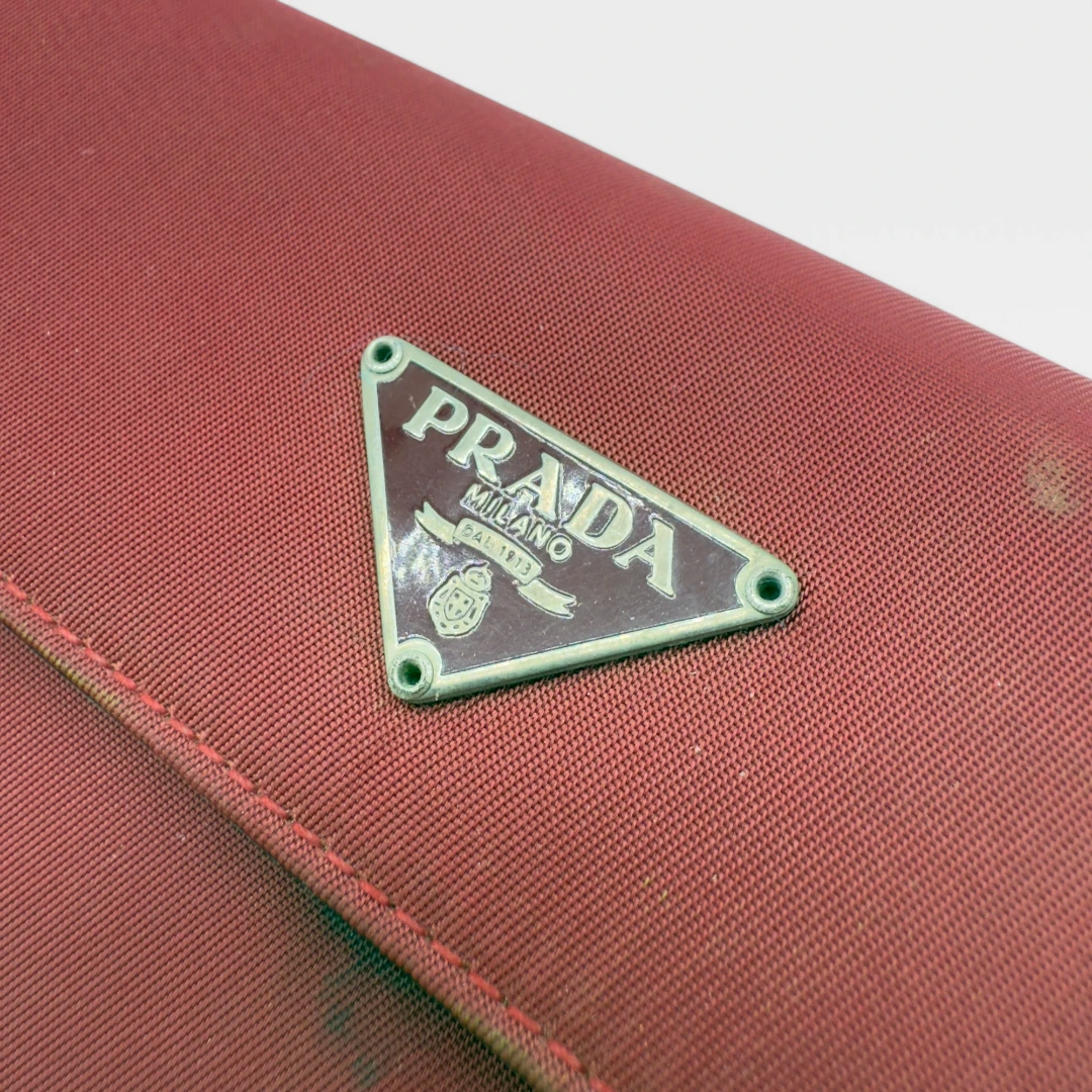 Prada Geldbeutel rot