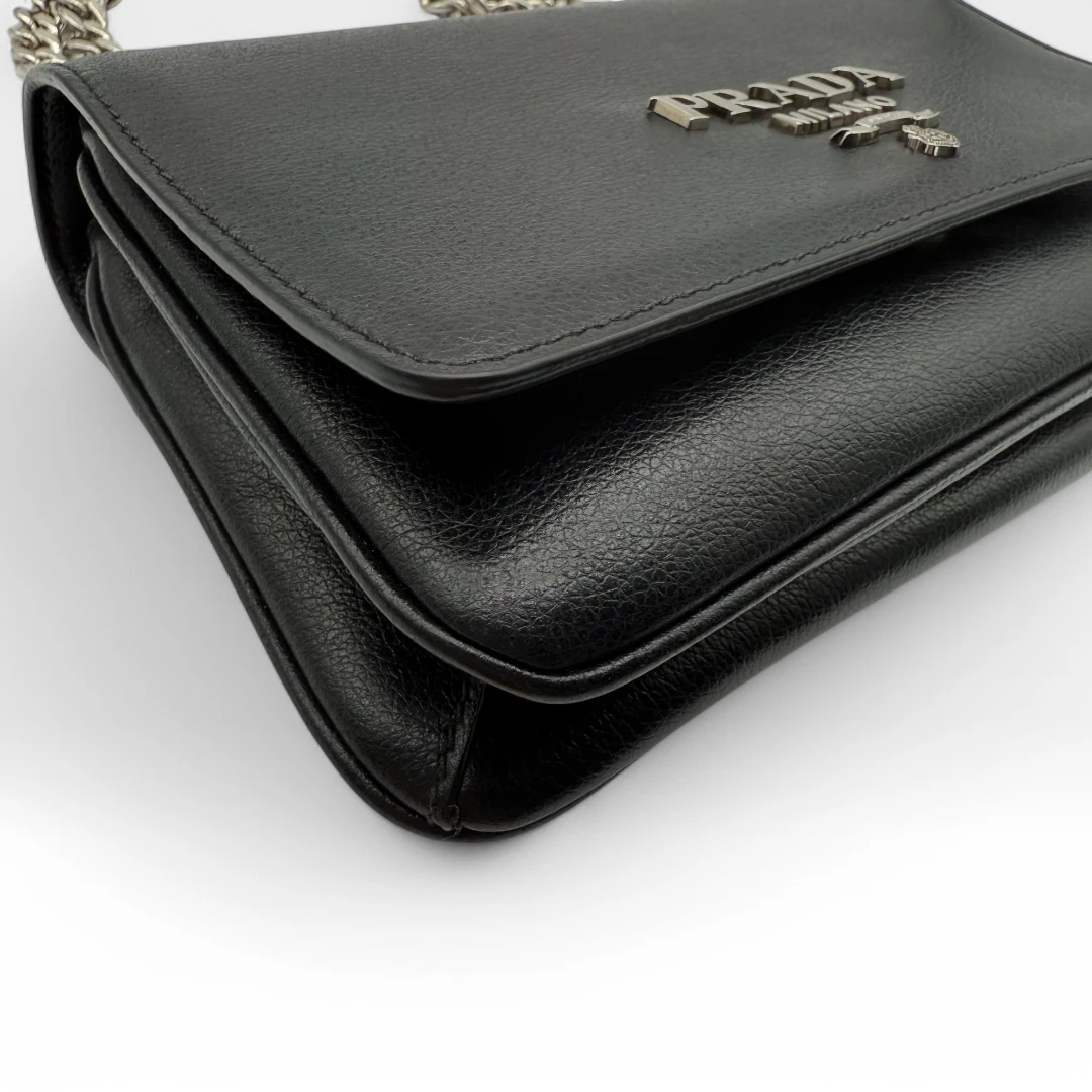 Prada Handtasche Crossbody schwarz