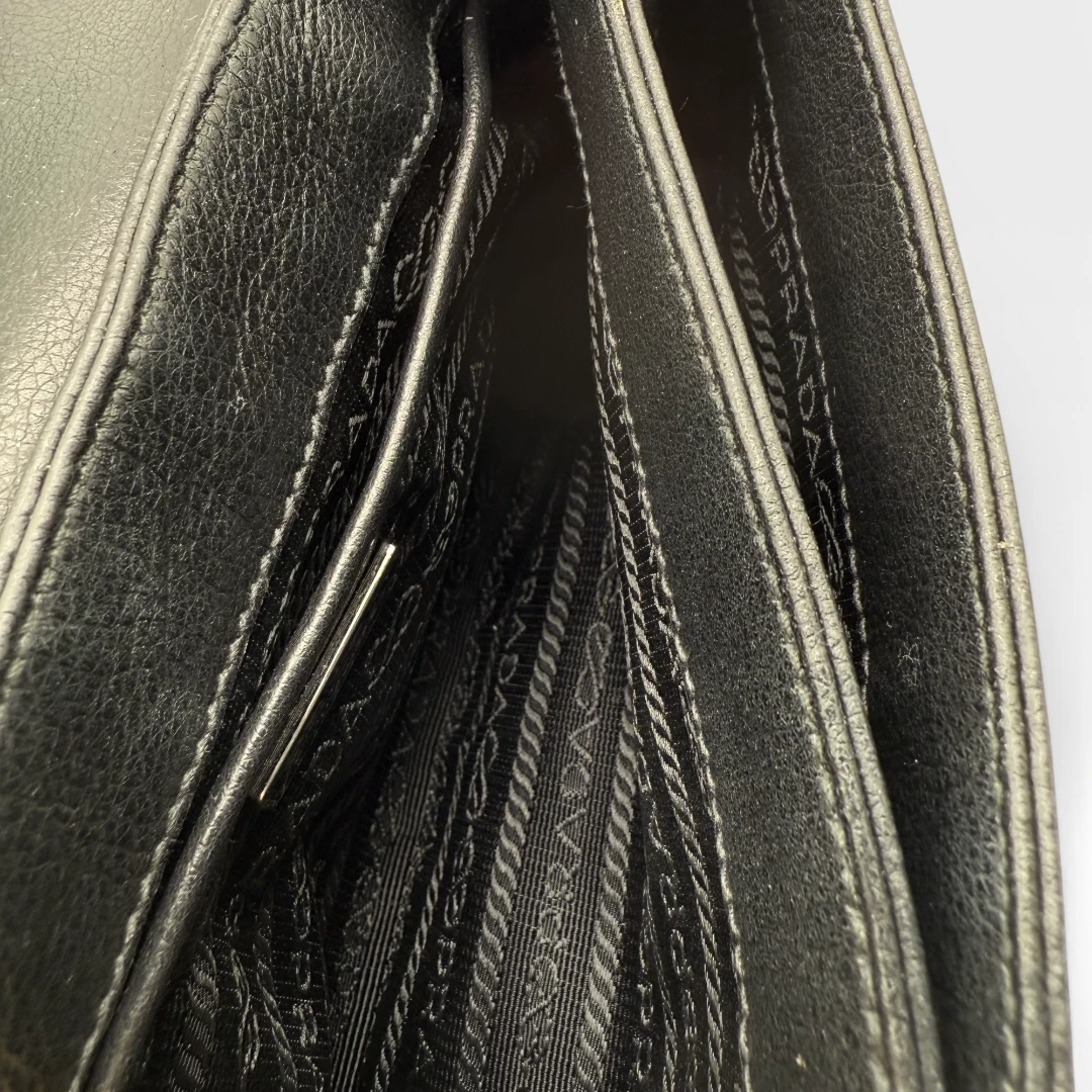 Prada Handtasche Crossbody schwarz