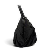 Prada Handtasche Origami aus Nylon schwarz – Seitenansicht
