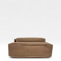 Borsa a tracolla Tessuto Re-Nylon Ostrich