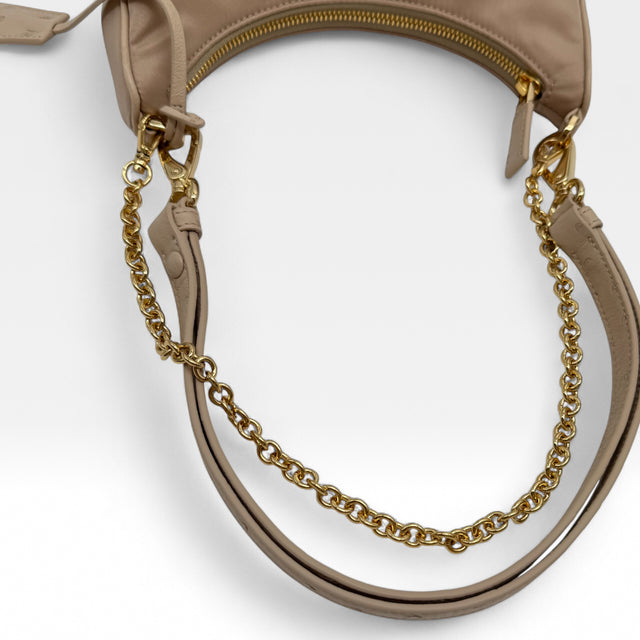 Schultertasche Tessuto Re-Nylon Strauß